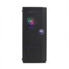 Case PC Chassis ATX Mid Tower con Ventola Nero - immagine 2