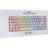 Tastiera Gaming USB 68 Tasti con Retroilluminazione LED RGB Bianco - immagine 2