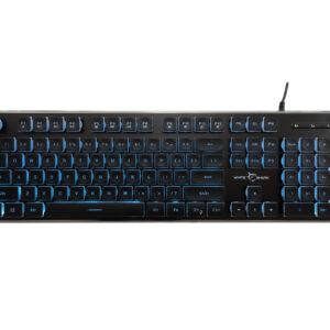 Tastiera Gaming USB 104 Tasti con Retroilluminazione LED Nero