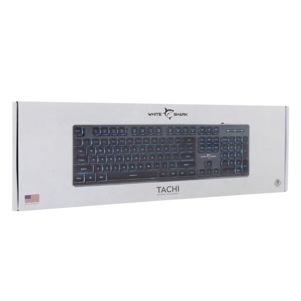 Tastiera Gaming USB 104 Tasti con Retroilluminazione LED Nero - immagine 2
