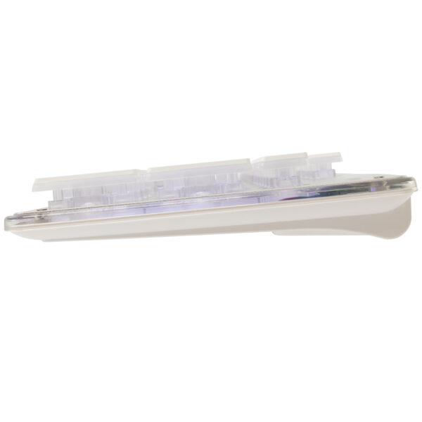 Tastiera Gaming USB 104 Tasti con Retroilluminazione LED Bianco - immagine 6
