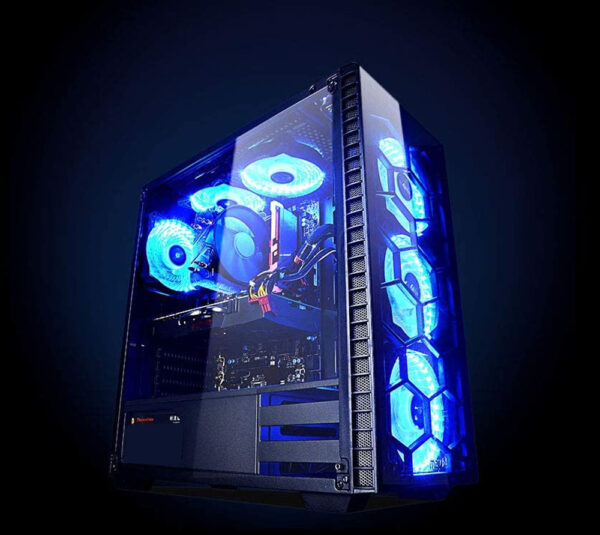 Ventola di Raffreddamento 4pin LED Blu 120 mm 1100 RPM Fan PC Gaming - immagine 5