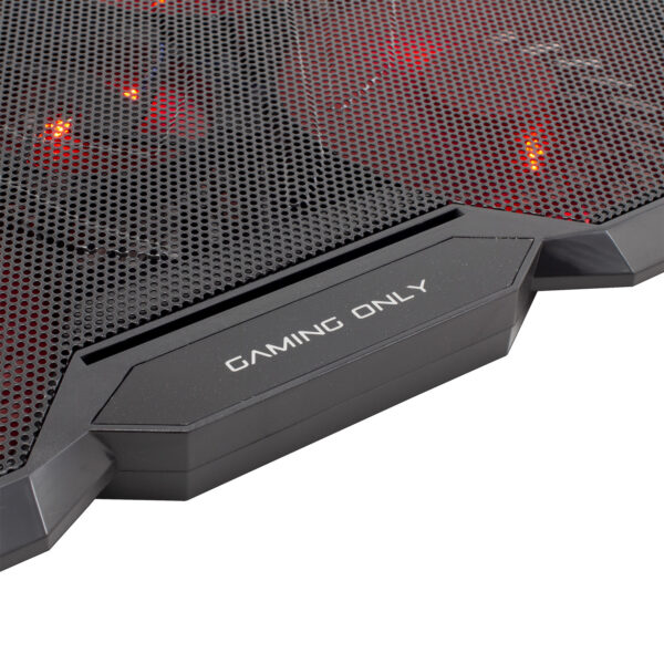 Dissipatore per Notebook fino a 17.3'' con 5 Ventole LED GCP-29 - immagine 4