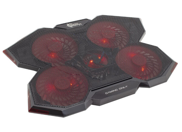 Dissipatore per Notebook fino a 17.3'' con 5 Ventole LED GCP-29 - immagine 3