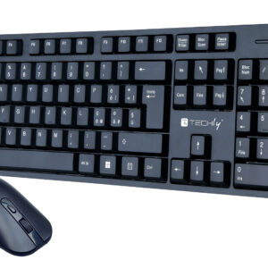 Kit Tastiera Standard e Mouse Wireless 2.4GHz