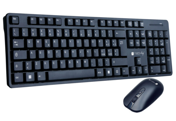 Kit Tastiera Standard e Mouse Wireless 2.4GHz - immagine 3