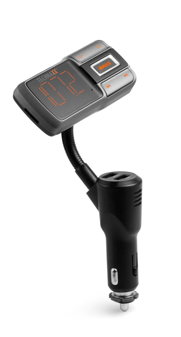 Trasmettitore FM e Bass Booster Ricarica Veloce QC3.0, 4822