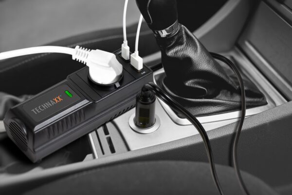 Trasformatore di Corrente per Auto con USB-A e USB-C™, TE-21 - immagine 5