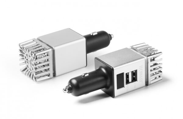 Ionizzatore Purificatore d'aria da Auto 12/24V 2xUSB, TX-130 - immagine 4