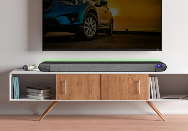 Soundbar con Radio DAB+ e FM Bluetooth V5.0 Connessione Ottica e Luce LED 7 Colori, TX-139 - immagine 7
