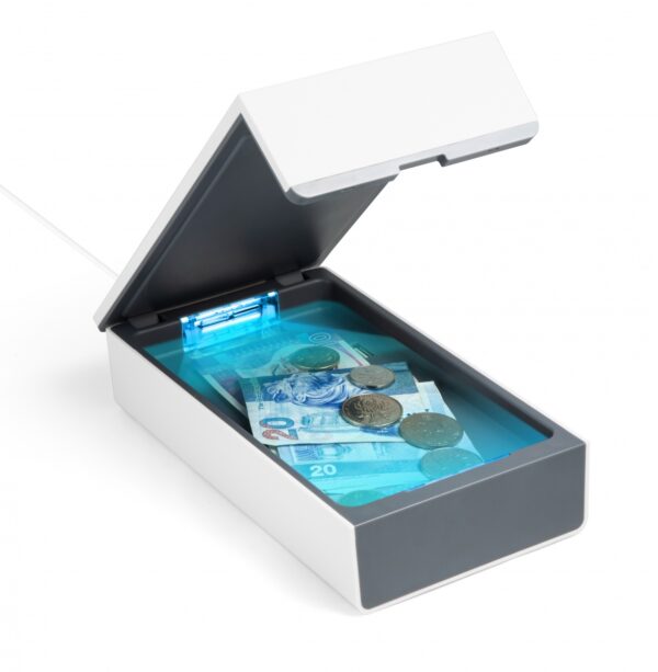 Box Disinfettante UV Anti Virus Sterilizzatore Portatile Ricarica QI - immagine 6