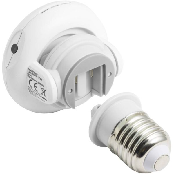 Telecamera Dome FullHD per Interni IR LED E27 PIR, TX-58 - immagine 3
