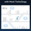 Punto di Accesso Wireless Gigabit Dual Band AC1200 PoE con supporto Mesh, AP1300 - immagine 9