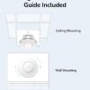 Punto di Accesso Wireless Gigabit Dual Band AC1200 PoE con supporto Mesh, AP1300 - immagine 7