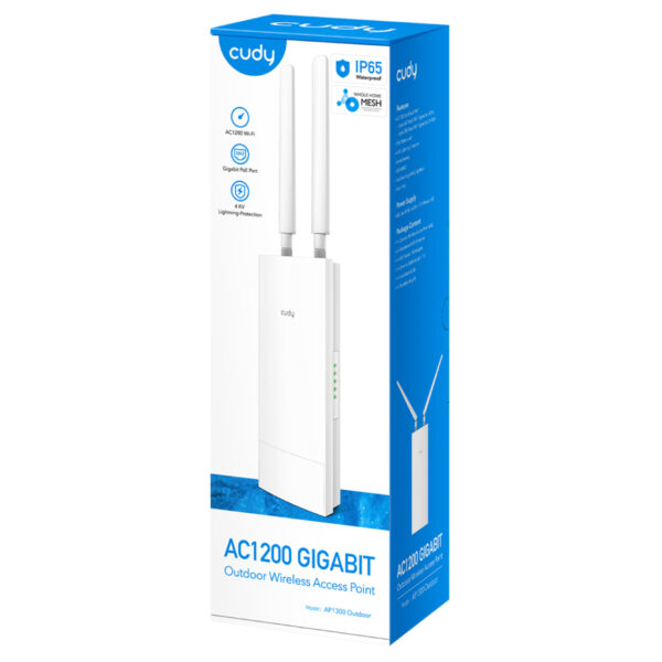 Punto di Accesso Wireless Gigabit AC1200 per Esterni IP65, AP1300 Outdoor - immagine 2