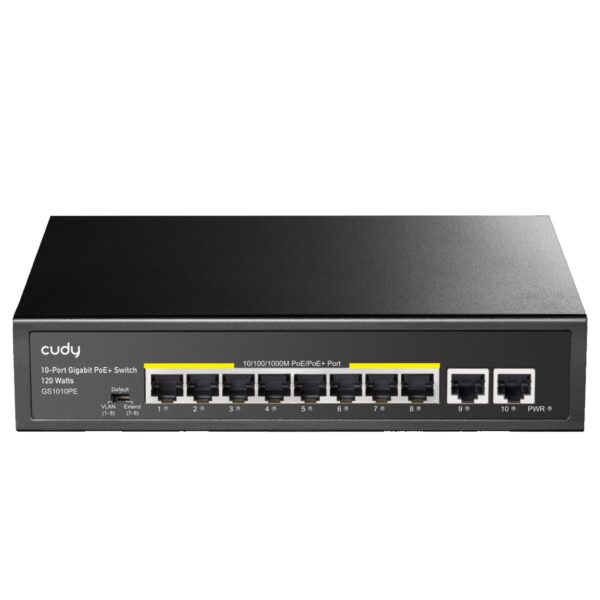 Switch Gigabit PoE+ 10 Porte, GS1010PE - immagine 5