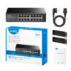 Switch Gigabit Ethernet a 16 Porte, GS1016 - immagine 8