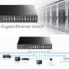 Switch Gigabit Ethernet a 24 Porte, GS1024 - immagine 4