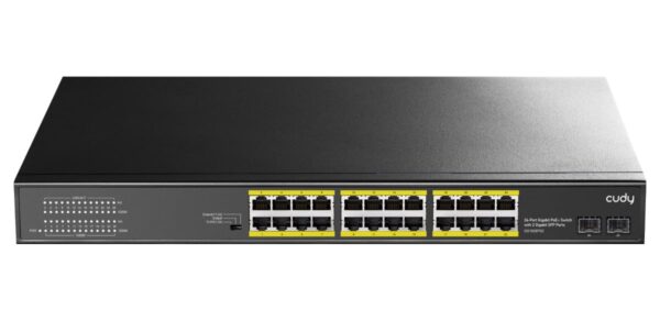 Switch Gigabit PoE+ 24 Porte con 2 porte Gigabit SFP, GS1028PS2 - immagine 2