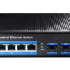 Switch Industriale Gigabit 4 Porte con 2 slot SFP, IG1004S2