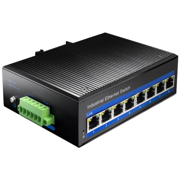 Switch Industriale Gigabit 8 Porte, IG1008 - immagine 3