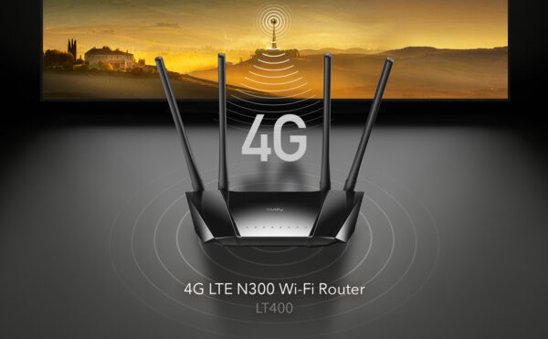 Router WiFi 4G LTE con Sim 300Mbps Porta LAN/WAN, LT400 - immagine 7
