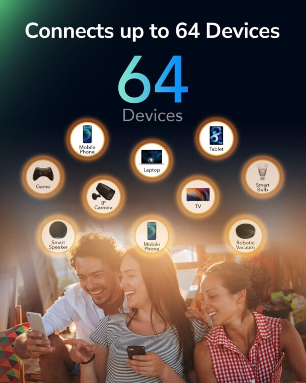 Router Wi-Fi Dual Band 4G LTE AC1200, LT500 - immagine 8
