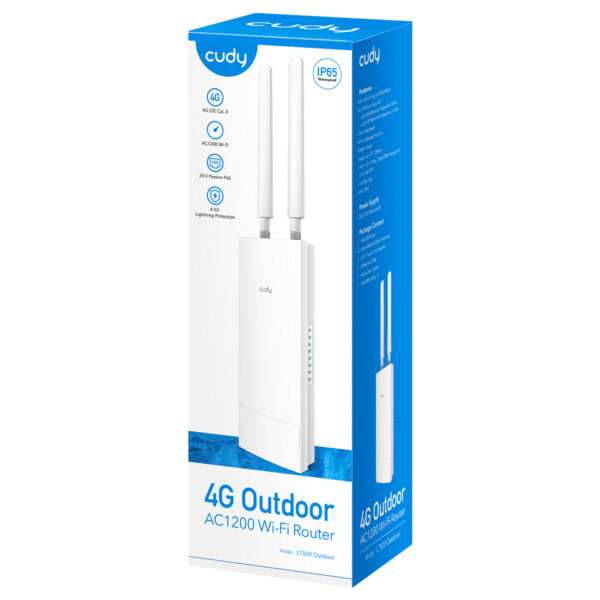 Router Wi-Fi 4G Cat4 AC1200 da Esterno, LT500 Outdoor - immagine 2