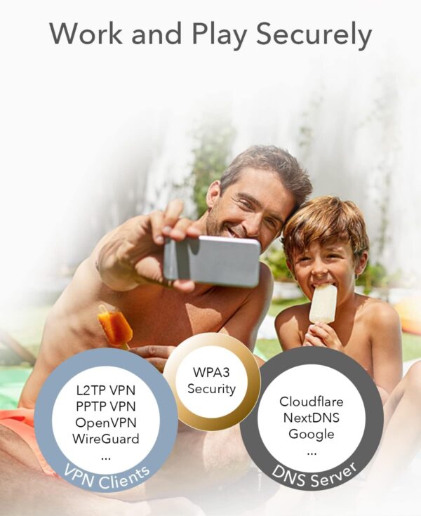 Sistema Wi-Fi 6 Mesh AX1800 Dual Band per Tutta la Casa, M1800 2pz - immagine 7