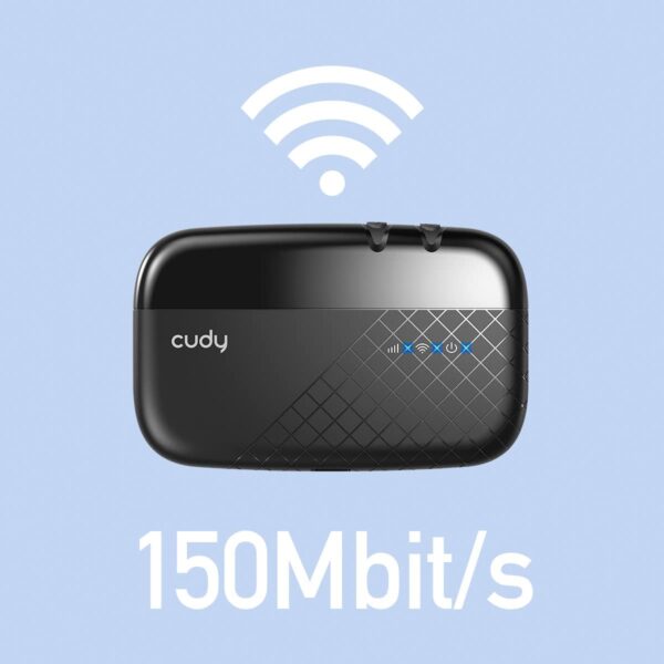 Pocket Wi-Fi Hotspot 3G/4G LTE Via SIM 150 Mbps, MF4 - immagine 3