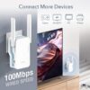 Extender WiFi Dual Band Booster Wireless AC1200, RE1200 - immagine 5
