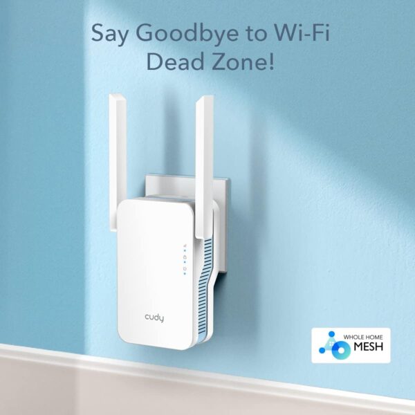Extender WiFi Dual Band Booster Wireless AC1200, RE1200 - immagine 6