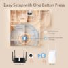 Extender WiFi Dual Band Booster Wireless AC1200, RE1200 - immagine 7