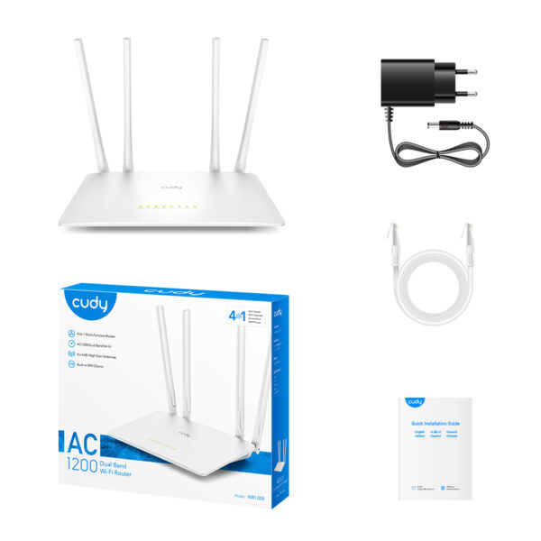 Smart Router WiFi Dual-Band AC1200, WR1200 - immagine 6