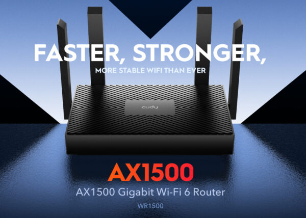Smart Router WiFi 6 Dual-Band AC1500, WR1500 - immagine 2
