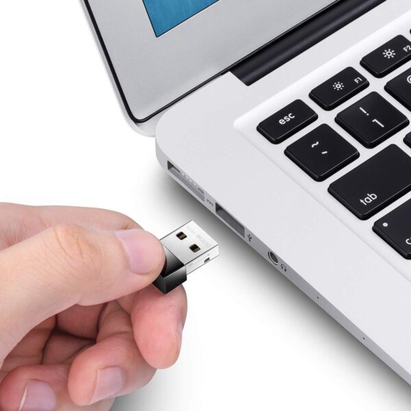 Nano Adattatore USB WiFi Dual Band 650Mbps per PC con Modalità SoftAP, WU650 - immagine 5
