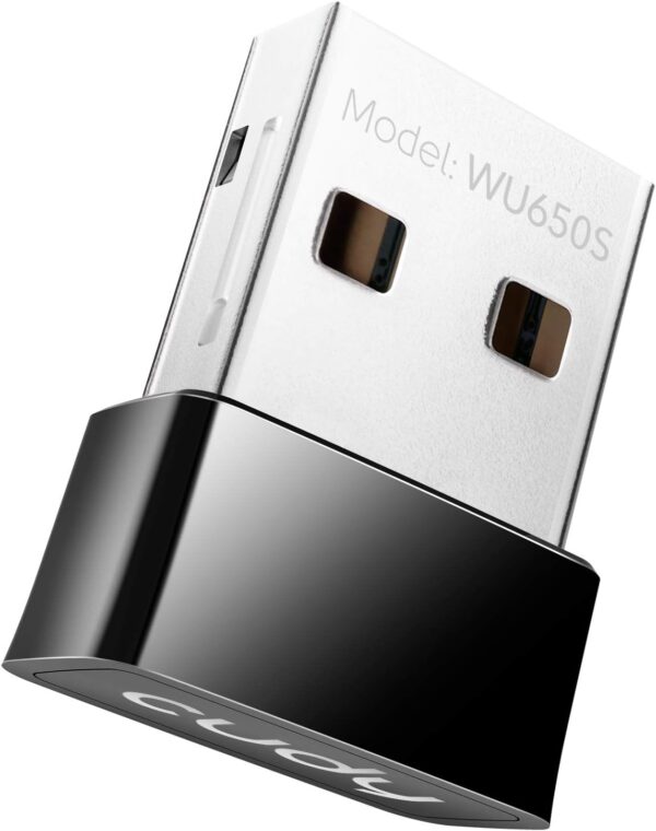 Nano Adattatore USB WiFi Dual Band 650Mbps per PC con Modalità SoftAP, WU650