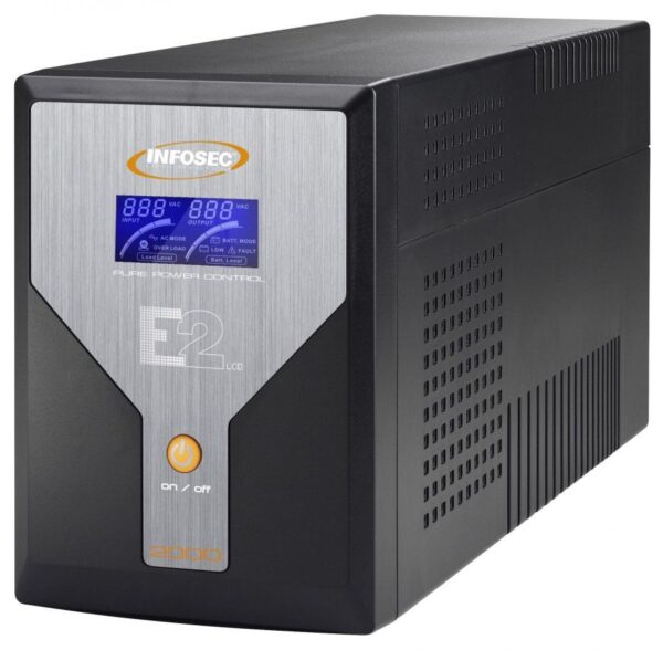 Gruppo di Continuità UPS E2 2000VA LCD Line Interactive Onda Sinusoidale