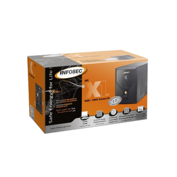 Gruppo di Continuità UPS X1 EX 2000VA USB Line Interactive - immagine 2
