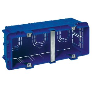 Scatola Rettangolare da Incasso con Dimensioni Maggiorate 6 moduli per S44 e S45