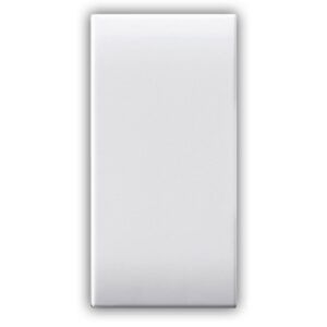 Domus S44 Tappo Copriforo 1 Modulo Bianco Lucido RAL 9010