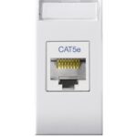 Domus S44 Presa RJ45 Cat.5E UTP Bianco Lucido