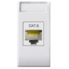 Domus S44 Presa RJ45 Cat.6 UTP Bianco Lucido