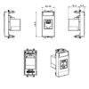 Domus S44 Presa RJ45 Cat.6 UTP Bianco Lucido - immagine 2