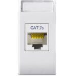 Domus S44 Presa RJ45 Cat.7 FTP Bianco Lucido