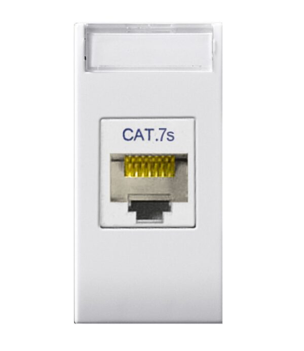 Domus S44 Presa RJ45 Cat.7 FTP Bianco Lucido