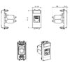 Domus S44 Presa RJ45 Cat.7 FTP Bianco Lucido - immagine 2