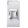 Domus S44 Presa RJ45 Cat.5E UTP Connettore 3M con Tappo Bianco Lucido