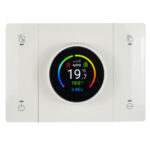 Domus T44 Cronotermostato WiFi Smart Connesso Rilevatore Umidità Ambiente Bianco