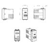 Tekla S44 Caricatore USB-A e USB-C™ 3A 230V Grigio Opaco, 445082USBAC - immagine 2